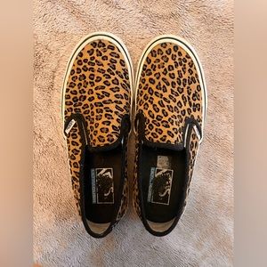 Vans Cheetah print slip-on sneakers